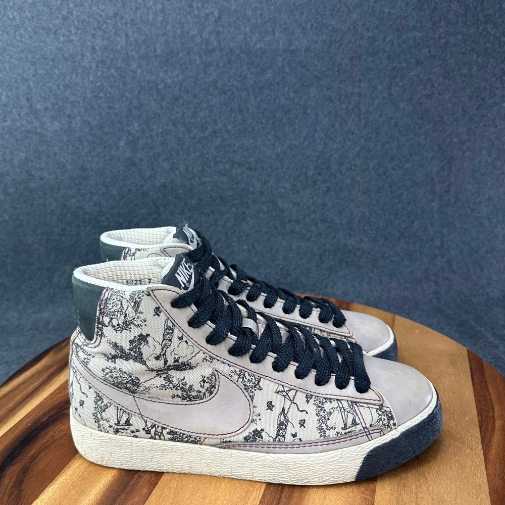 Nike Blazer Mid 73 Premium Granite Print City High Sneakers 306972-002 Mens 7